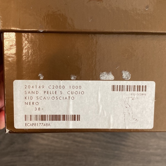 Authentic Gucci Open Toe Bamboo Heels - Picture 8 of 10